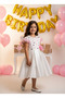 Polka Dot Special Occasion Girl's Dress - 3