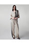 Adjustable Waist Colorblock Pants