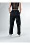 Grass Detailed Lycra Black Women's Trousers Coc2835 - 4