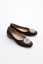 033 Women's Crystal Stone Ballerinas - 2