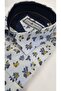 Floral Long Sleeve Men's Shirt - 4