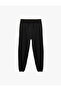 Cotton Pocketed Waist-Tie Jogger Sports Sweatpants - 3