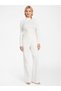 Long Sleeve Turtleneck Priscilla Hair Knit Corded Fabric Knitwear Women White Knitwear W6Rr07Z2Yk2-G1O6 - 2