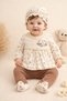 Newborn Baby Girl 3-Piece Set (03.3.6 Months)