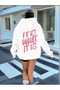 Women's Printed Sweatshirt Quality Fabric Oversized Cut
