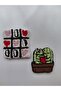 2-Pack Heart-Shaped Punch Coaster Coffee Presentation Coaster Punch Needle Coaster Car Accessory