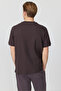 Men's Textured Text Detail T-Shirt - 5