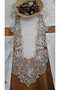 French Lace Linen Textured American Set -8 People, 9 Pieces - 2