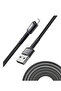 كابل شحن أيفون سريع 3 أمبير بطول 1 متر USB - IPhone Fast Charging Cable 3A ,1Meter - 2