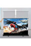 Portable Pull-Up Floor Projector Screen 100 inch – Compact, Lightweight with Stable Floor Base - 2