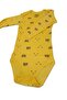 Long Sleeve Snap Body 100% Cotton 3.5-6 Years Old Patterned - 2