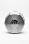 Steel Mini Deep Pot 14X8 cm - with Glass Lid - Stainless - 6