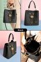 Women's Long Crossbody Bag with 3 Compartments, Shoulder & Hand Bag (24X17 cm) - 2