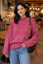 Women's Crew Neck Knitwear Sweater - 4