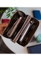 Genuine Leather Handbag with Phone Compartment and Money Portfolio, 100% Handmade - 3