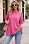 Women's Crew Neck Knitwear Sweater - 8