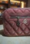 Women's Quilted Crossbody Bag Waterproof Buzzy Fabric Zippered 3 Compartment Shoulder Bag - 5