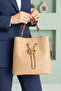 Women's Long Crossbody Bag with 3 Compartments, Shoulder & Hand Bag (24X17 cm)