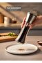 Luxury Steel Lid Glass Salt and Pepper Mill – 19 cm Modern Spice Grinder - 2