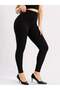 2-Pack and 3-Pack Recovery Black Color Plain Shiny Women's Tights - 7