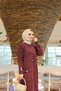 Cotton Knit Dress with Pocket Detail - 3