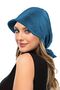 Pleated Hat Oil-Proof Turban Hijab Pool Cap Suitable for Medical Use - 2