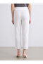Lcwaikiki Classic Elastic Waist Textured Muslin Women's Trousers - 8