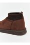 Özmarka New Season Brown Ribbed Detailed Baby Boy Boots - 5