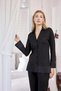 Arias Closet Long Sleeve Button Front Shirt Collar Pajama Set - 5