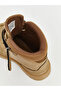 Lcw Steps Brown Lace-Up and Velcro Closure Baby Boy Boots - 6