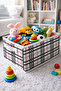 Ordena 2-Piece Closet Organizer, Checkered Foldable Shelf and Drawer Organizer - 2