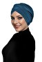 Three-Striped Oil-Resistant Turban Hijab Pool Cap Suitable for Medical Use - 2