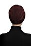 Three-Stripes Brown Instant Turban Hijab Pool Cap Suitable for Medical Use - 4
