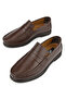 , Men's Genuine Leather Casual Shoes 1611065Z301 Brown - 5