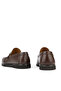 , Men's Genuine Leather Casual Shoes 1611065Z301 Brown - 3