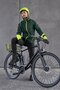 Bicycle Helmet Rain Cover, Green