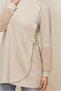 Belted Detail Trained Tunic 46057 - 3