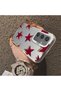 Samsung Galaxy S24 Compatible Hard Acrylic Back Silicone Edge Lens Protection Five Star Pattern Case - 4