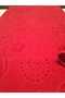 Red Heart Flowered Hand and Face Towel 2 Pieces 50X90 cm Wedding-Circumcision-Henna Towel - 4