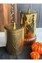 Vacuum Jar Set with Lid Mikasa Moor Shiny Gold 1300ml
