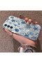 Samsung Galaxy M15 Compatible Hard Acrylic Back Silicone Edge Lens Protection Stylish Print Case - 3