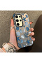 Samsung Galaxy S24 Ultra Compatible Hard Acrylic Back Silicone Edge Lens Protection Stylish Print Case - 2