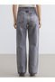 Lcw Jeans Gray Straight Fit Women's Jean Trousers - 4