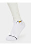 Pack of 5 - Contrast Detail Ribbed Cuff Crew Socks - 4