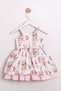 2-5 Years Old Maria Mussness Girl's Dress-Ecru - 2