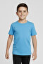 Blue Kids T-Shirt - Unisex Cotton Short Sleeve Casual Basic Kids T-Shirt - 2