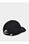 Black Embroidered Baseball Cap - 3
