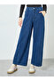 Women Blue Relaxed Fit Wide Leg Jeans - 2