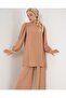 Ayrobin Tunic Trousers Top and Bottom Set 6712 - Mink - 7