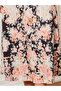 Women White Floral Print Midi Skirt - 3